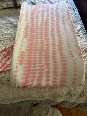 Kyte BABY crepe riptide change pad cover